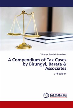 Cover A Compendium of Tax Cases by Birungyi, Barata & Associates