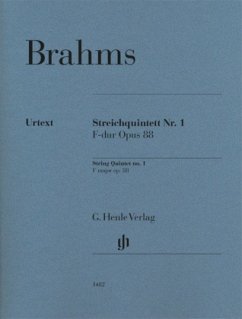 Brahms, Johannes - Streichquintett Nr. 1 F-dur op. 88 - Brahms, Johannes