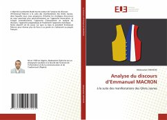 Analyse du discours d¿Emmanuel MACRON - Djehiche, Abdesselem