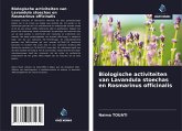 Biologische activiteiten van Lavandula stoechas en Rosmarinus officinalis