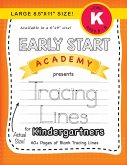 Early Start Academy, Tracing Lines for Kindergartners (Large 8.5&quote;x11&quote; Size!)