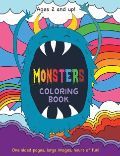 Monsters Coloring Book for Kids Ages 2 and Up! - Books, Engage