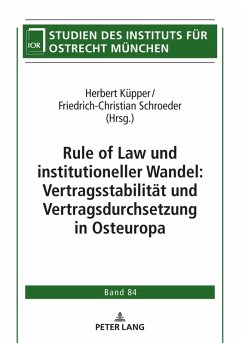 Rule of Law und institutioneller Wandel: Vertragsstabilitaet und Vertragsdurchsetzung in Osteuropa (eBook, ePUB)
