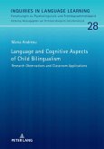 Language and Cognitive Aspects of Child Bilingualism (eBook, ePUB)