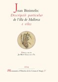 Joan Binimelis: Descripció particular de l'illa de Mallorca e viles (eBook, ePUB)