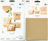 Flachbeutel braun, mittel, FSC MIX