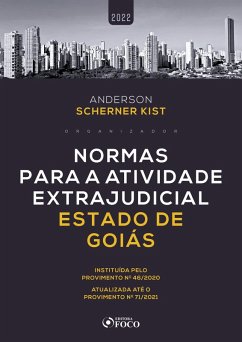 Normas para a atividade extrajudicial estado de Goiás (eBook, ePUB) - Kist, Anderson