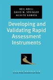 Developing and Validating Rapid Assessment Instruments (eBook, PDF)