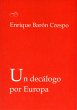 Un decálogo por Europa (eBook, ePUB) - Bild 1