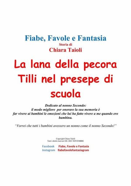 La lana della pecora Tilli nel presepe di scuola (eBook, ePUB) La lana della pecora Tilli nel presepe di scuola (eBook, ePUB)