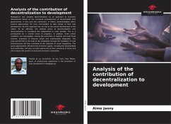 Analysis of the contribution of decentralization to development - Jaony, Aimé