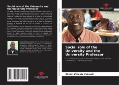 Social role of the University and the University Professor - Chicaia Culandi, Simão