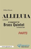 Alleluia by William Boyce for brass quintet/ensemble (set of parts) (fixed-layout eBook, ePUB)