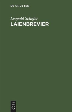 Laienbrevier - Schefer, Leopold