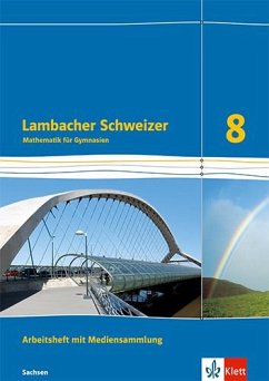 Cover Lambacher Schweizer Mathematik 8. Arbeitsheft plus Lösungsheft Klasse 8. Ausgabe Sachsen