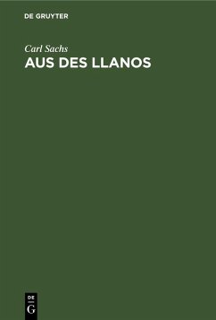 Cover Aus des Llanos