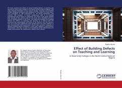 Effect of Building Defects on Teaching and Learning - Haruna, Angulu