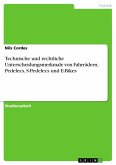 Technische und rechtliche Unterscheidungsmerkmale von Fahrrädern, Pedelecs, S-Pedelecs und E-Bikes