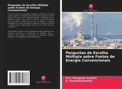 Perguntas de Escolha Múltipla sobre Fontes de Energia Convencionais - Sivagama Sundari, M.S.;Sivasubramanian, K.