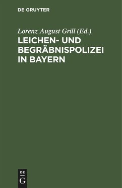 Leichen- und Begräbnispolizei in Bayern