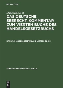 (Handelsgesetzbuch: Viertes Buch.)