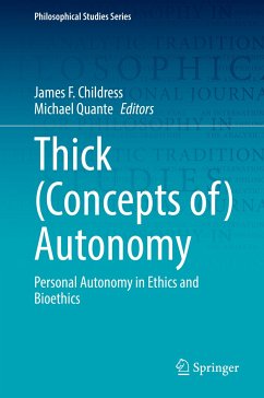 Thick (Concepts of) Autonomy (eBook, PDF)