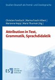Attribution in Text, Grammatik, Sprachdidaktik (eBook, PDF)