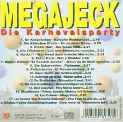 Cover Megajeck-Die Karnevalsparty