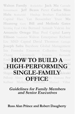 Cover How to Build a High-Performing Single-Family Office (eBook, ePUB)