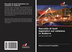 Raccolta di testi legislativi sul catalano in Andorra - Cucurull Canyelles, Maria
