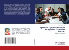 Cover Systemic Dysfunctionalities in Nigeria's Education System: