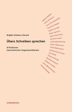 Übers Schreiben sprechen - Schwens-Harrant, Brigitte