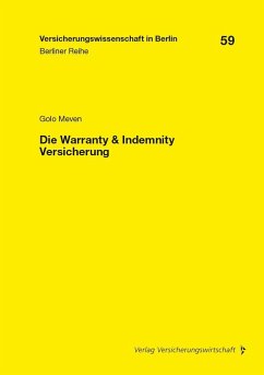 Die Warranty & Indemnity Versicherung - Meven, Golo