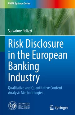 Risk Disclosure in the European Banking Industry - Polizzi, Salvatore