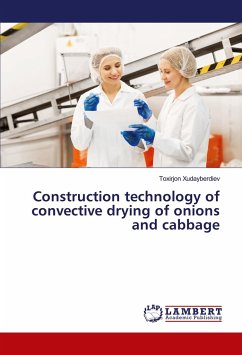 Construction technology of convective drying of onions and cabbage