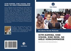 ISTM-KAMINA, EINE VISION, EINE REDE, SO VIELE VORKOMMNISSE - Bondo Mulunda, Nicodeme