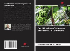 Certification of Plantain processed in Cameroon - MBOLO MBOLO, Louis-Bertrand