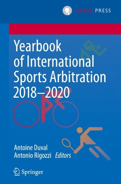 Yearbook of International Sports Arbitration 2018¿2020