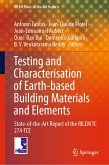 Testing and Characterisation of Earth-based Building Materials and Elements (eBook, PDF)
