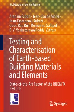 Testing and Characterisation of Earth-based Building Materials and Elements (eBook, PDF)