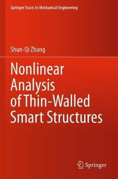 Nonlinear Analysis of Thin-Walled Smart Structures - Zhang, Shun-Qi