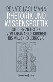 Rhetorik und Wissenspoetik (eBook, PDF)