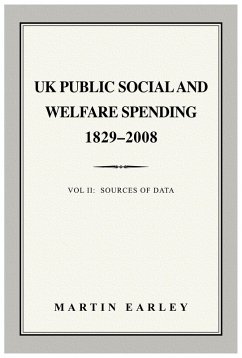 Cover UK Public Social and Welfare Spending 1829 - 2008 (eBook, ePUB)