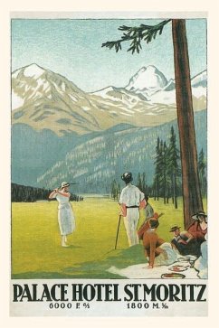 Vintage Journal Golfing in the Swiss Alps