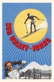 Vintage Journal Sun Valley Ski and Sun Travel Poster