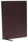 KJV Holy Bible: Large Print with 53,000 Cross References, Brown Genuine Leather, Red Letter, Comfort Print: King James Version (Verse Art Cover Collection)