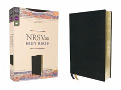 NRSVue, Holy Bible, Leathersoft, Black, Comfort Print - Zondervan