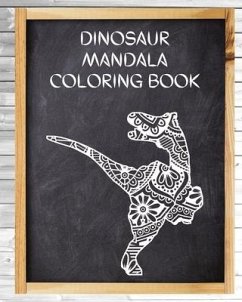 Dinosaur Mandala Coloring Book - Fredson, Rosalia