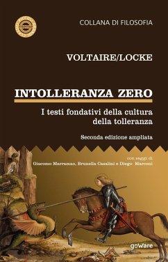 Cover Intolleranza zero. I testi fondativi della cultura della tolleranza - seconda edizione