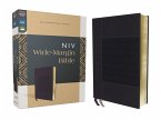 Niv, Wide Margin Bible (a Bible That Welcomes Note-Taking), Leathersoft, Navy, Red Letter, Comfort Print